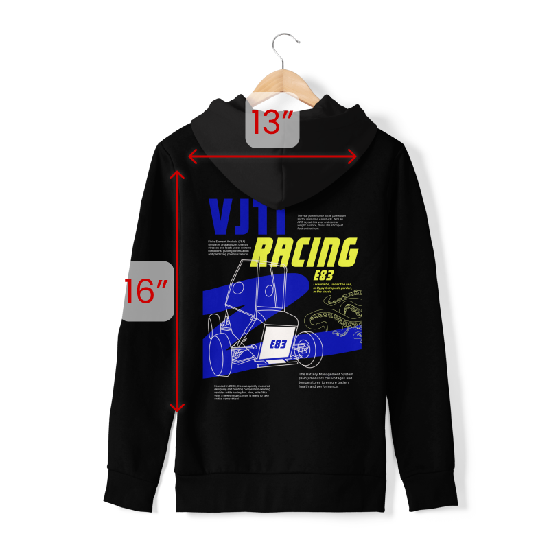 VJTI | 2025 updated | GENERAL Racing | Hoodie
