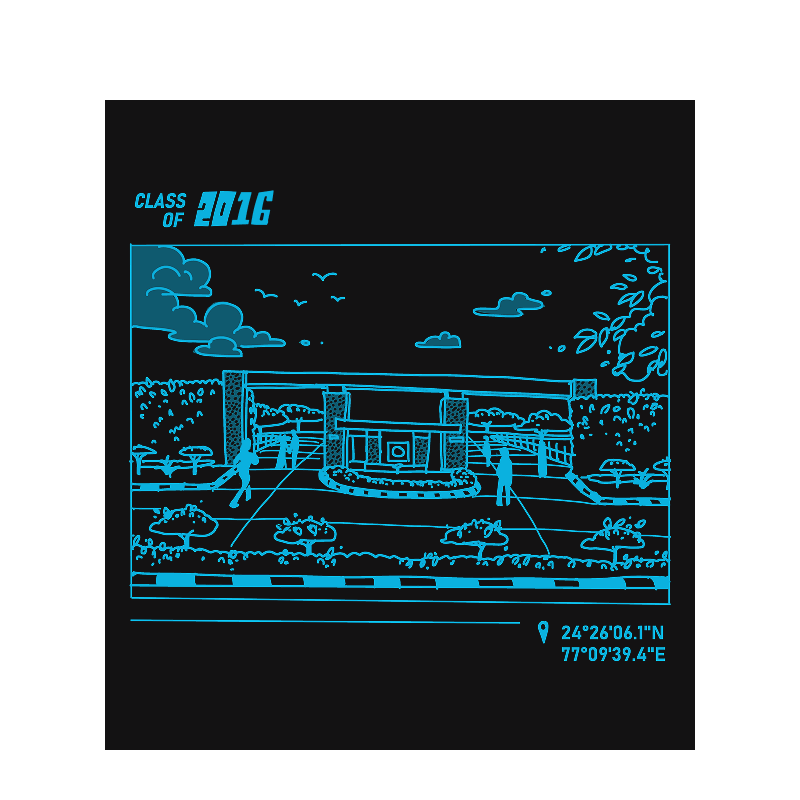 JUET Tshirt | Class of 2016