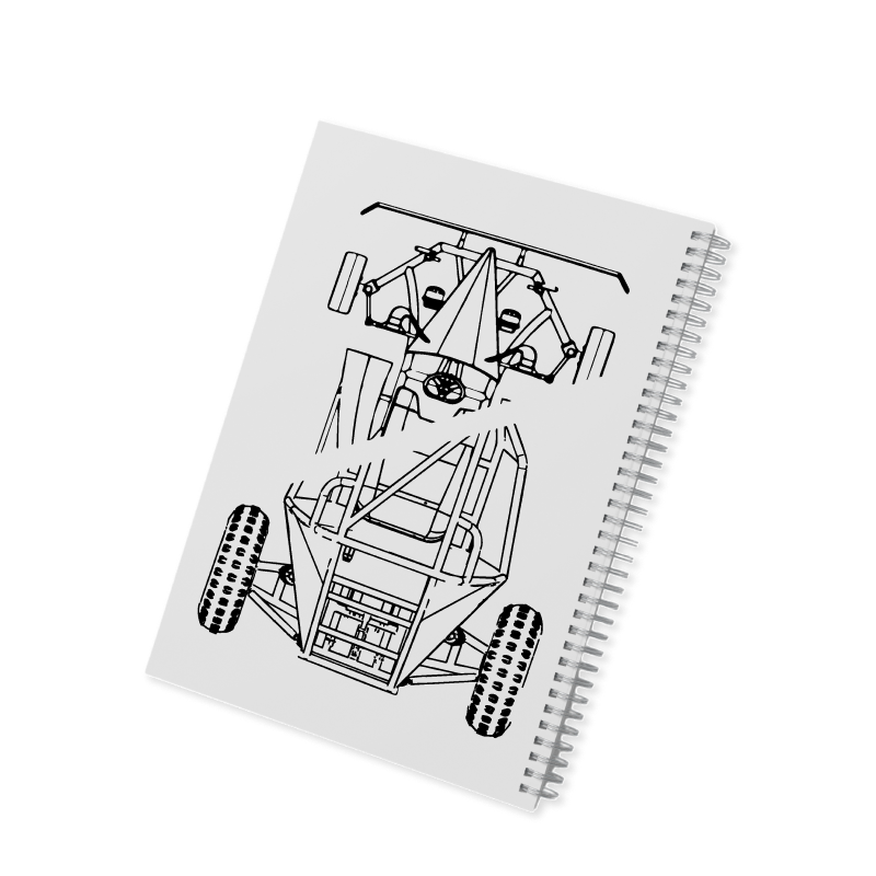 VJTI Racing | Notepad | 120 Pages