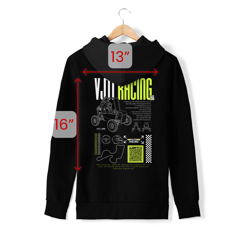 VJTI | 2026 | Official Racing | Hoodie
