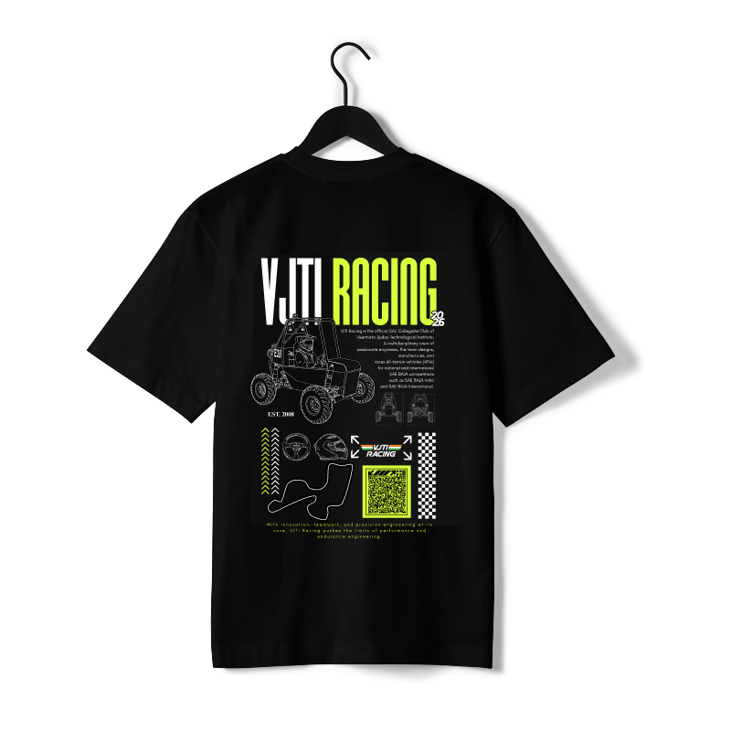 VJTI | 2026 |Official Racing | Regular Tshirt