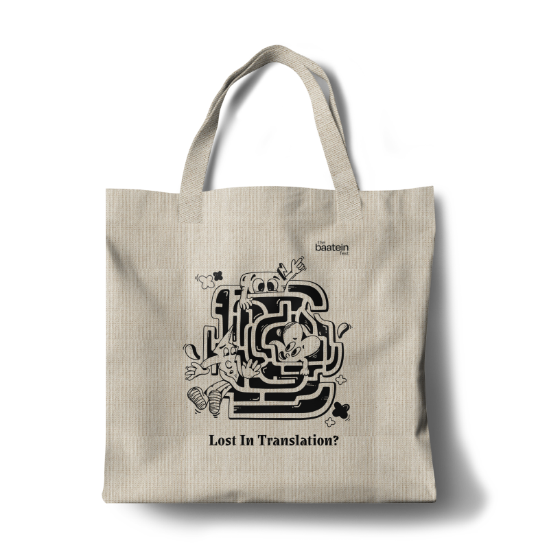 NID Baatein | Lost in Translation | Tote Bag