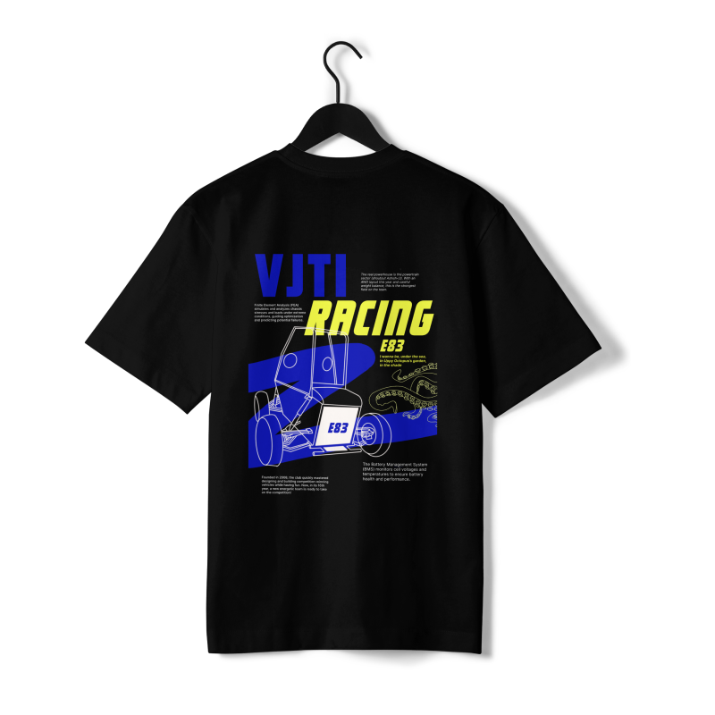 VJTI | 2025 updated | GENERAL Racing | Regular Tshirt